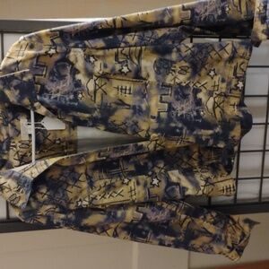 Christopher & Banks Abstract Print Jacket